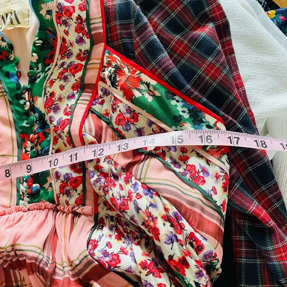 Zara Studio Patchwork Maxi Dress - Picture 14 of 16